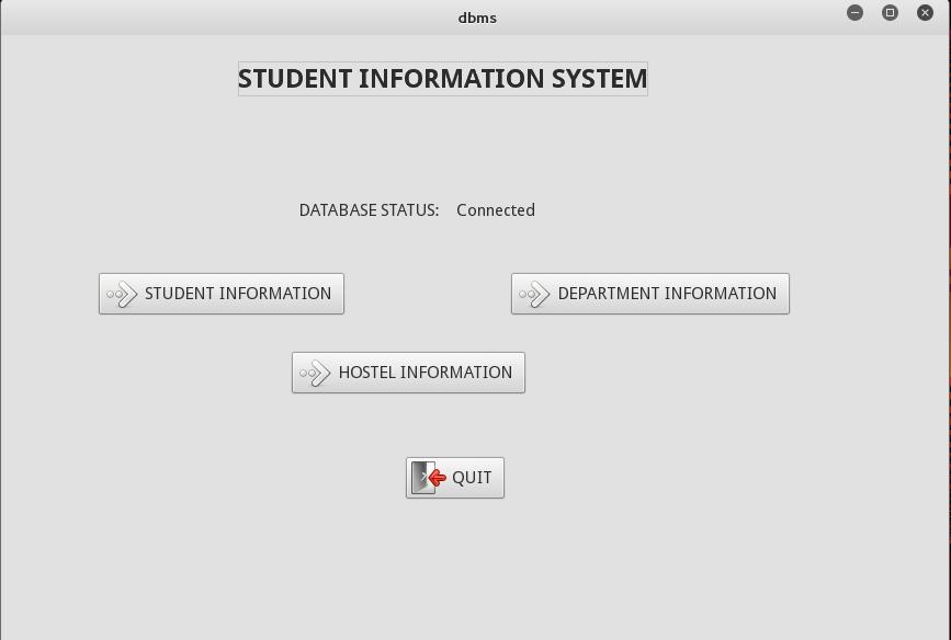 student information management system