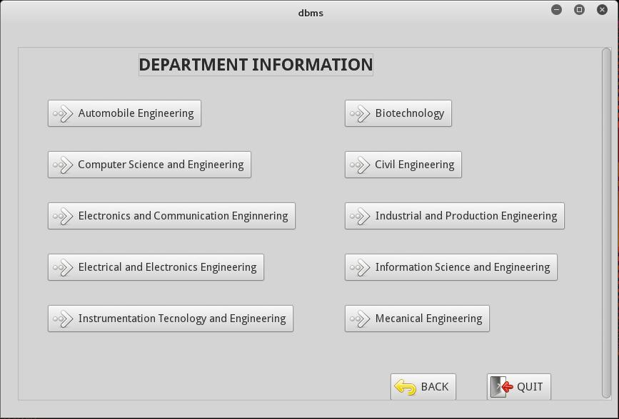 student information management system