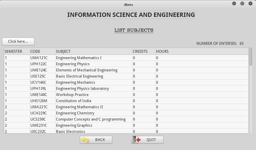 student information management system